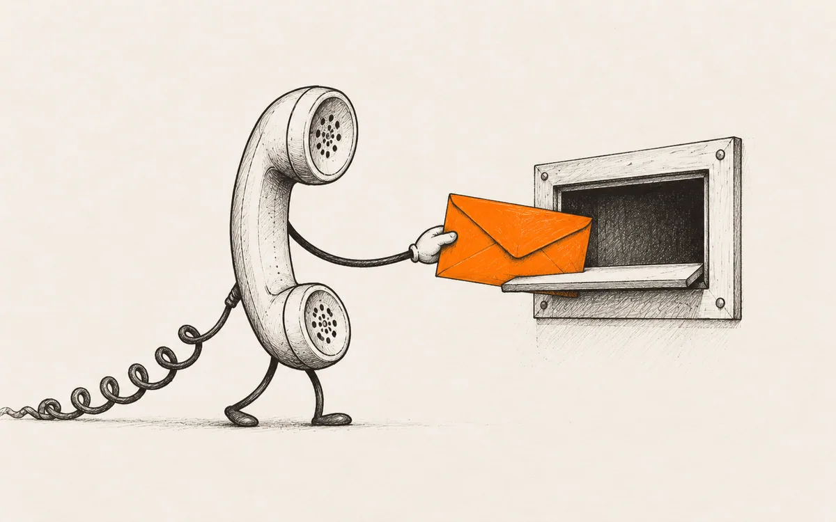 Missed Call Text Back | Process and Limits - editorial illustration